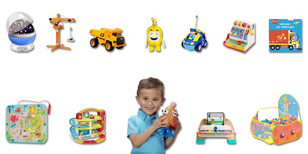 Idée cadeau pour garçon de 2 ans ⇒ TOP 10 des meilleurs jouets de
